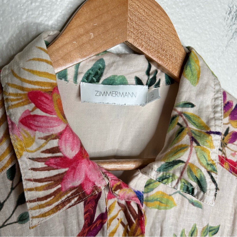 Zimmermann Tropicana Utility Playsuit - Picture 3 of 16
